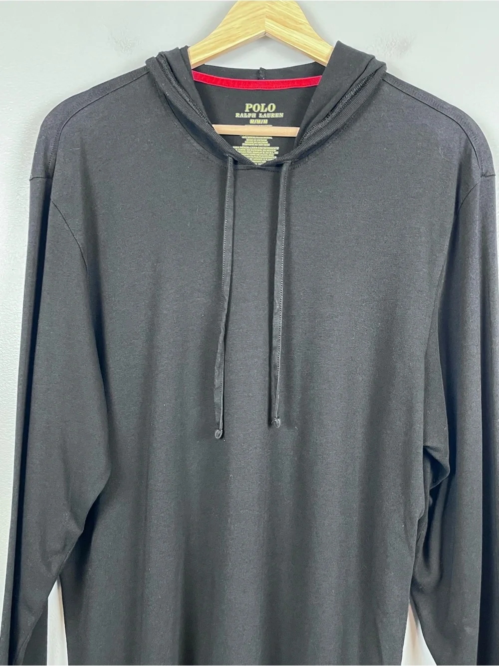 Polo Ralph Lauren Men's Cotton & Modal Lightweight Hooded T-Shirt Size M; Preppy